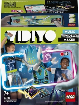 Marka Lego® Vıdıyo™ Alien Dj Beatbox Yapım Seti 73 PARÇA-43104