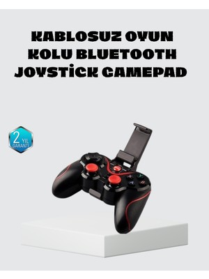 Toptan Bulurum Kablosuz Bluetooth Oyun Kolu Mobil TV PC Uyumlu Ergonomik Tasarım