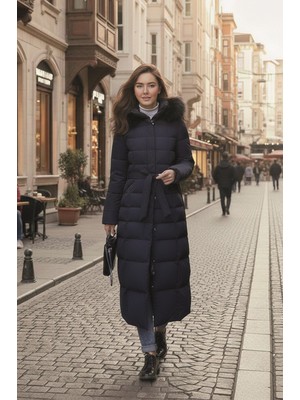 1Tarz Günlük Kışlık Tam Boy Şişme Kadın Mont