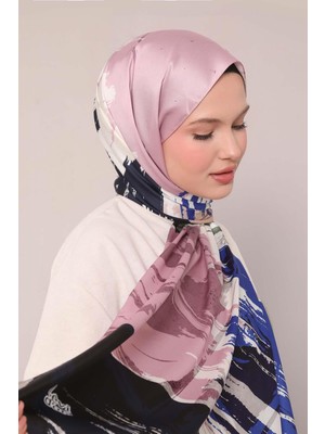 Levidor Haki Gölgeli Desen Twill Şal
