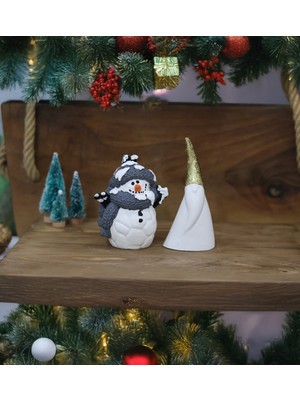 Empressco Renkli Yılbaşı Kardan Adam ve Noel Baba Süsleri, Sevinçli Kutlama Dekorları