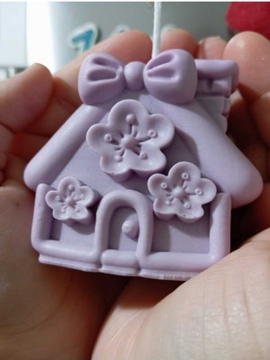 Empressco Beyaz Ev Mumları, Özel Tasarım, Yeni Yıl ve Doğum Günü Için Mükemmel Hediye