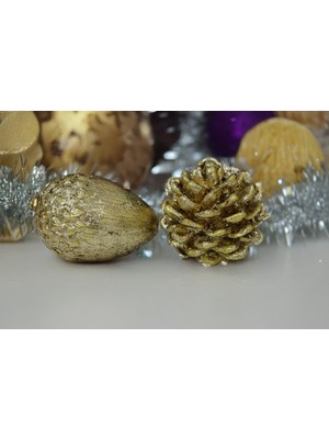 Empressco Yılbaşı ve Noel Temalı Parlak Dekoratif Balkabağı, Kutlama Atmosferi Için Ideal