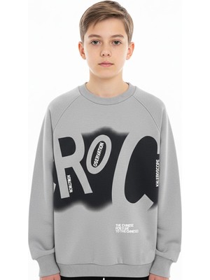 New Kids Baskılı Erkek Çocuk Sweatshirt