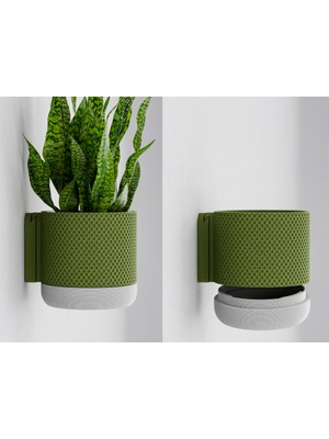 Antilop Flowpot | Modüler Duvar Bitki Saksısı