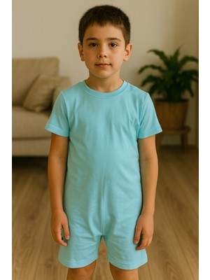 CemBebe Çocuklar Için Arkadan Fermuarlı Tulum Özel Gereksinime Uyumlu