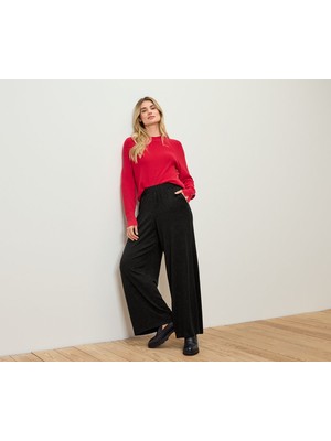 Tchibo Kadın Palazzo Pantolon, Simli Iplik