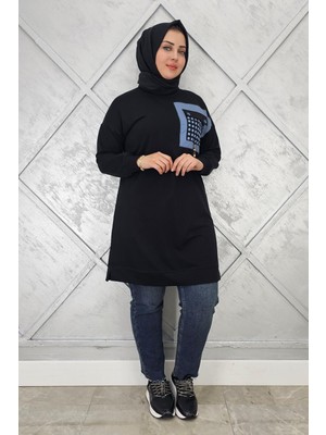 Pys Giyim Kadın Cebi Kombin ve Aksesuar Detaylı Tesettür Tunik