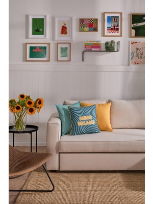 Vanilla Home Retropulse 3'lü Kırlent Kılıf Seti