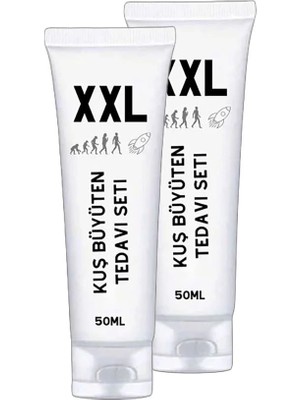Kuş Büüyütücü 2 Adet Xxlcream Men Enlarger 50 ml Erkeklere Özel Boyut Kremi