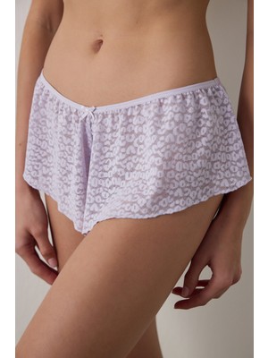 Penti Lila Lace Şort