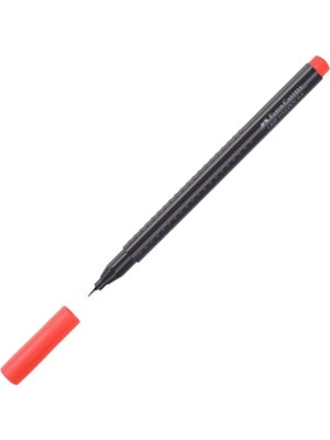 Marka Faber-Castell Grip Finepen 0.4 mm Kırmızı R21