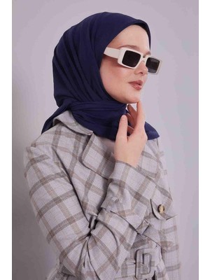 Levidor Lêvi D'or K.lacivert Pamuklu Cazz Kare Eşarp