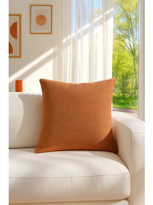 Premier Home Nadia Kırlent Kılıfı Kiremit V1 38X38