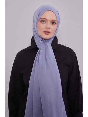 Levidor Kot Mavi Düz Hawai Şal