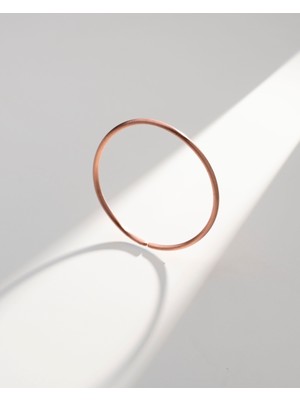 Sırlı Sepet Zarif Model Ajda Bakır Bilezik