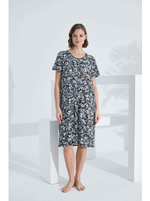 Etoile Bambu Kısa Kol Yazlık Kadın Elbise 72242