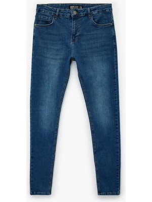 Koton Normal Bel Pamuklu Skinny Fit Jean Pantolon - Michael Jean