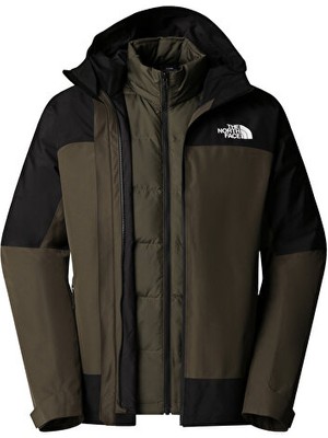 The North Face M Mountain Light Triclimate Gtx Jacket Erkek Outdoor Montu (550 Dolgu Kaz Tüyü) NF0A84FCBQW1 Yeşil
