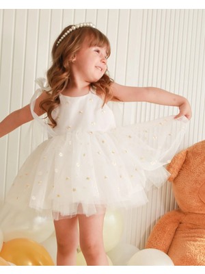 Aysskids Silvia Papatya Kız Çocuk Elbise