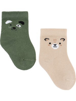 Minycenter Desenli Soket Çorap