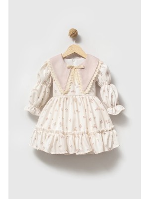 Aysskids Bianca Kız Çocuk Vintage Özelgün Doğumgünü Elbise