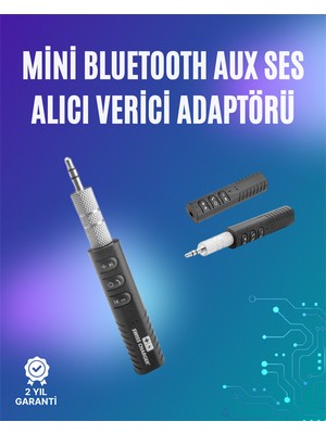 Sbusshop Mini Bluetooth Müzik Alıcısı | Ev & Araç Stereo Sistemlerine Kablosuz Bağlant? - SB001M-47V55