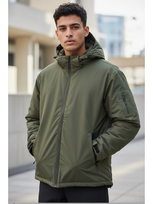 Yeni Sezon Erkek Mont – Hafif Dolgu, Şehir Stili