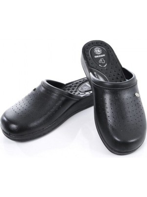 Gezer Unisex Siyah Sabo Terlik