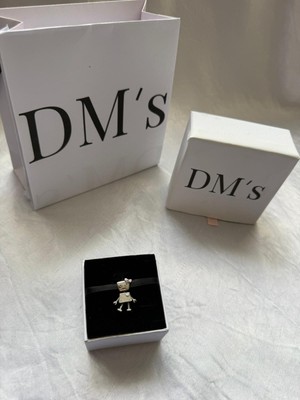 DMs Silver Robot Kız Gümüş Charm'ı