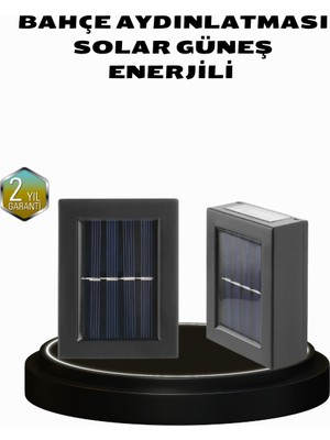 Sbusshop Dayanıklı Solar Aplik Hava Koşullarına Dayanıklı Dış Mekan Işığı - SB001M-47Y658