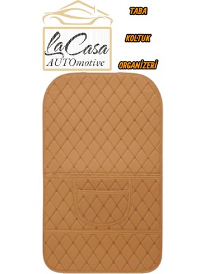 Koltuk Organizeri,koltuk Arkası Koruması, Araç Koltuk Arkası Deri(Vinil) Organizeri