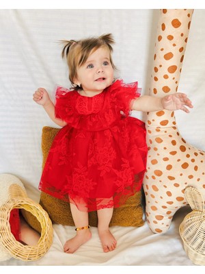Aysskids Yasemin Kız Bebek Elbise