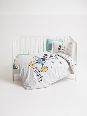 Özdilek Mickey Mouse Good Night Disney Lisanslı Bebek Nevresim Takımı – %100 Pamuk