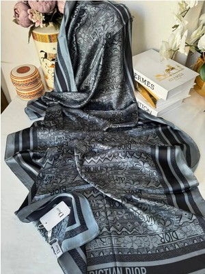 Mod-exx Çift Taraflı Ithal Vual Ipel Şal