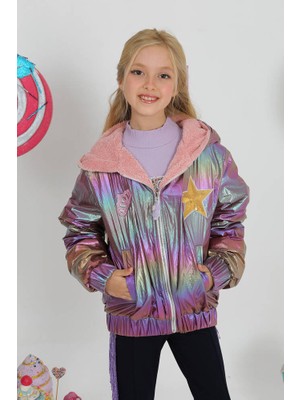 Star Pearl Kids Kız Çocuk Coco Mont