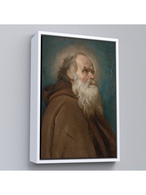 Oxyteez Ahşap Çerçeveli Diego Velázquez - San Antonio Abad Başhahip TABLOSU-7385
