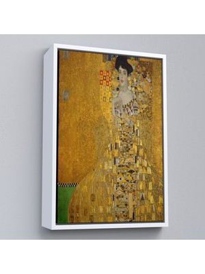 Oxyteez Ahşap Çerçeveli Gustav Klimt - Adele Bloch-Bauer I'in Portre TABLOSU-7378