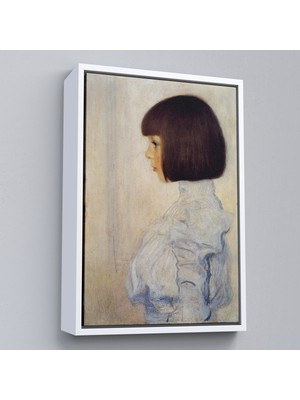 Oxyteez Ahşap Çerçeveli Gustav Klimt - Helene Klimt'in Portresi TABLO-7380