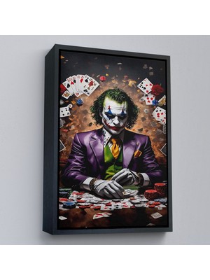 Oxyteez Ahşap Çerçeveli Joker TABLOSU-7720
