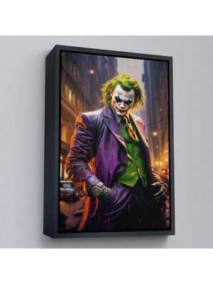 Oxyteez Ahşap Çerçeveli Joker TABLOSU-7734