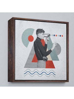 Oxyteez Ahşap Çerçeveli Video Pop Art TABLO-8362