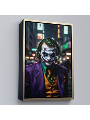 Oxyteez Ahşap Çerçeveli Joker TABLOSU-7950