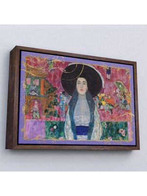 Oxyteez Ahşap Çerçeveli Gustav Klimt - Adele Bloch TABLO-7086