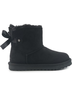 Lumberjack Flowery 5pr Siyah Kız Çocuk Bot