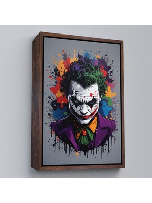 Oxyteez Ahşap Çerçeveli Joker TABLOSU-7713