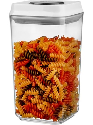 Storemax Basmalı Kare Erzak Saklama Kabı (1,25 Lt.) ÖLÇÜLER:106X106X192MM