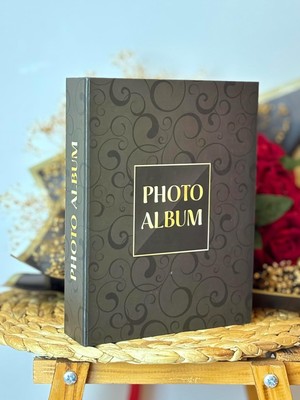 Storemax RS306 Fotoğraf Albümü 10X15CM 200 Fotoğraf Kapasiteli Retro Desenli Lüks Albüm