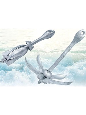 Marin Bow Şemsiye Çapa Galvanizli 4kg