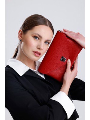 MİALES Bölmeli Iç Göz Detaylı Kadın Omuz Çantası